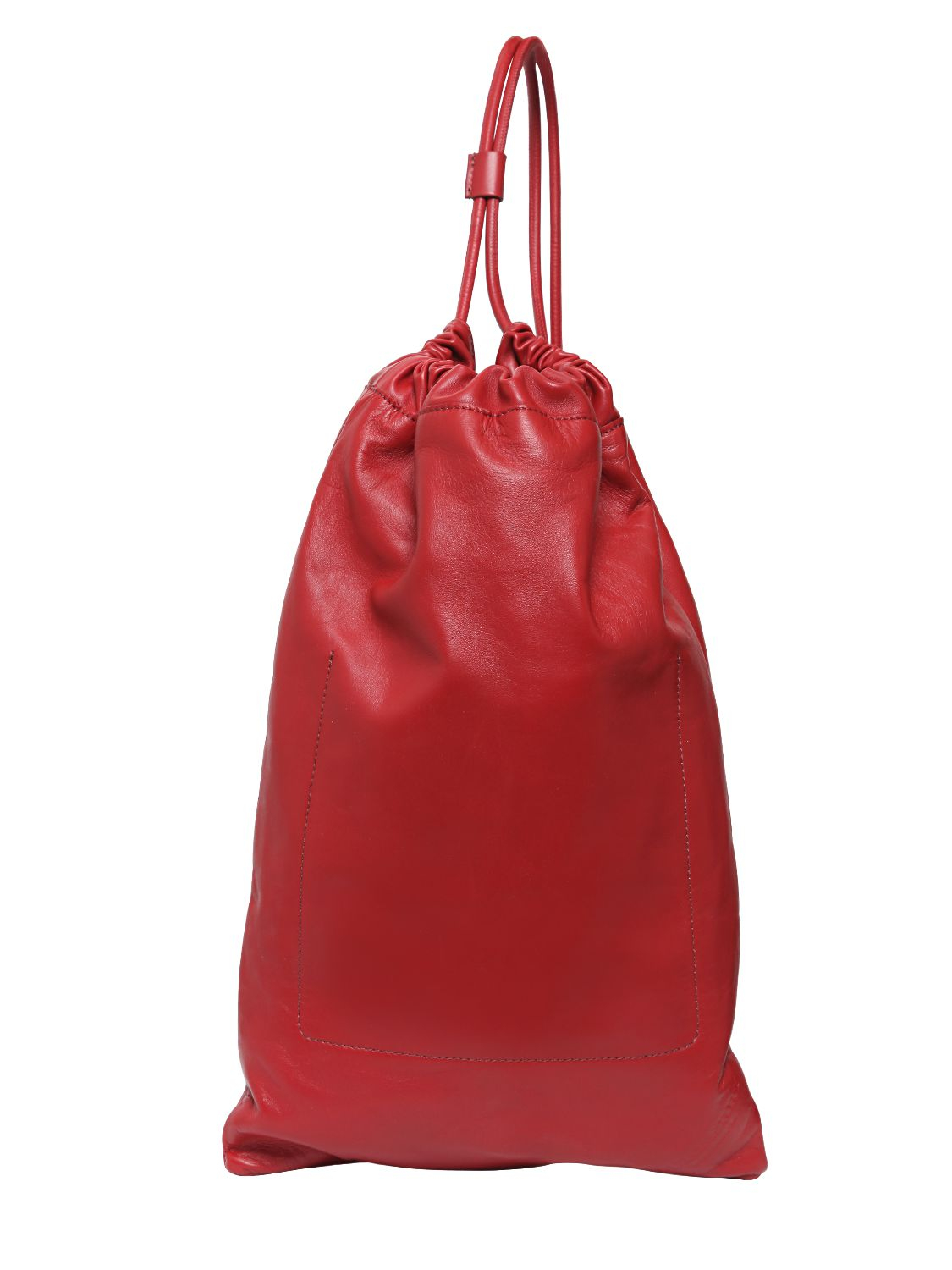 Burberry Prorsum Leather Duffle Bag in Red for Men - Lyst