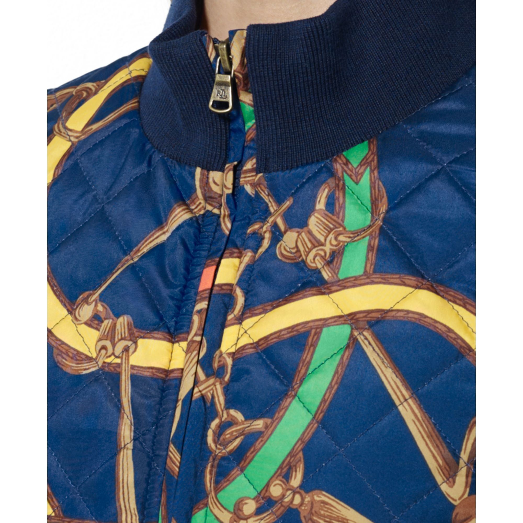 ralph lauren equestrian print