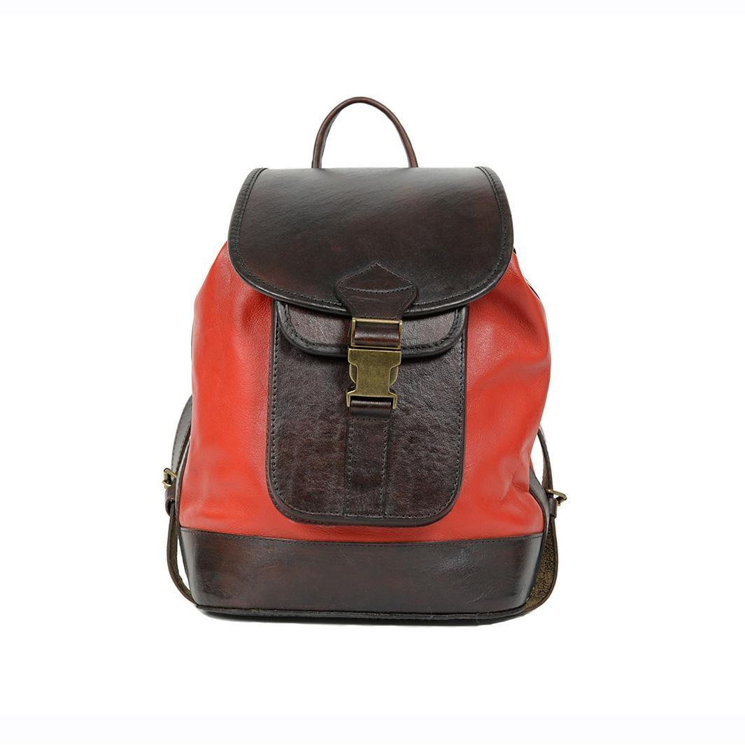 Beara beara Mya Leather Backpack Red in Black (red) | Lyst