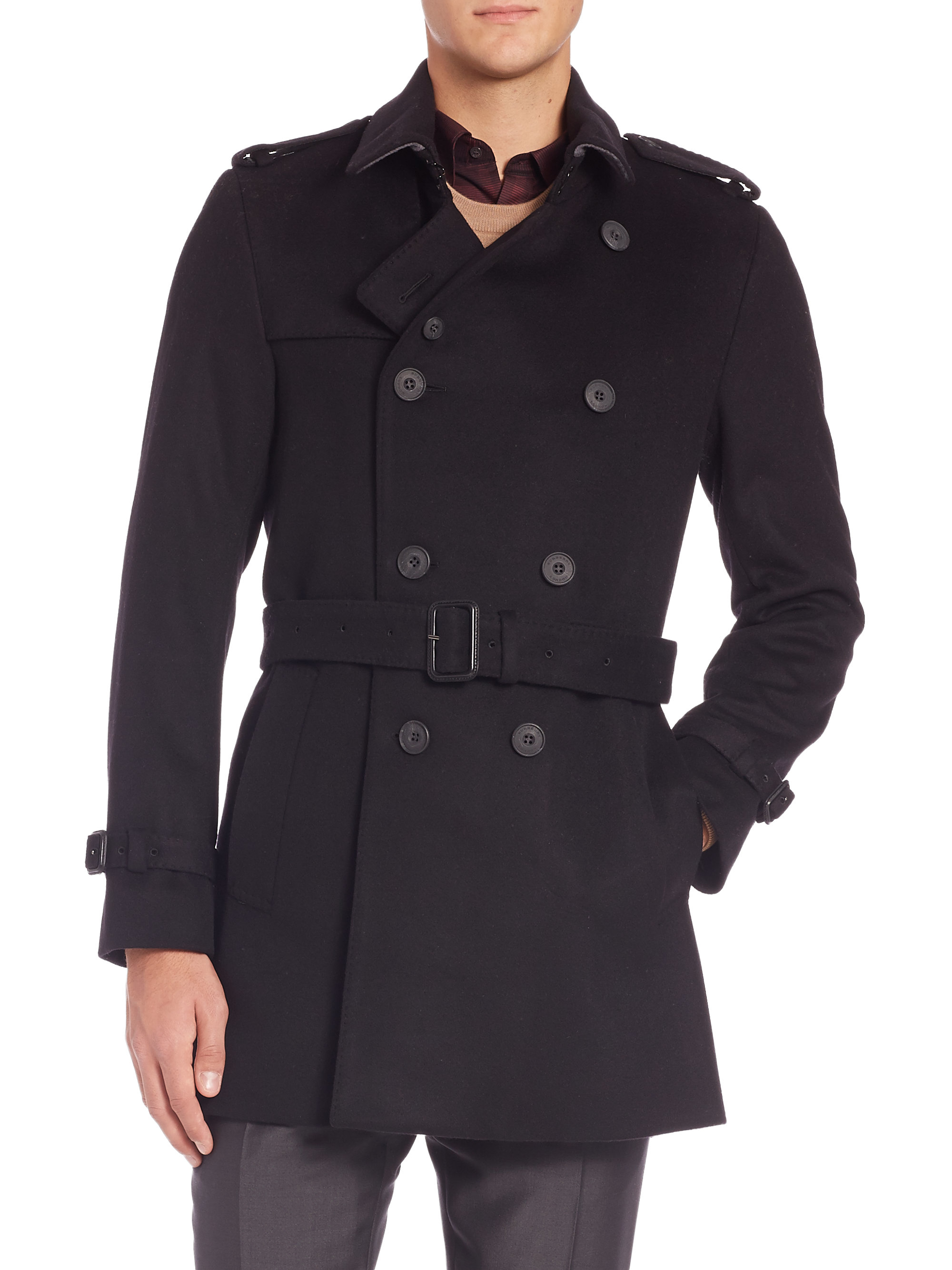 Trench Coat For Men Gabardine Trench Coat Tradingbasis Gallery Mens Burberry Midlength