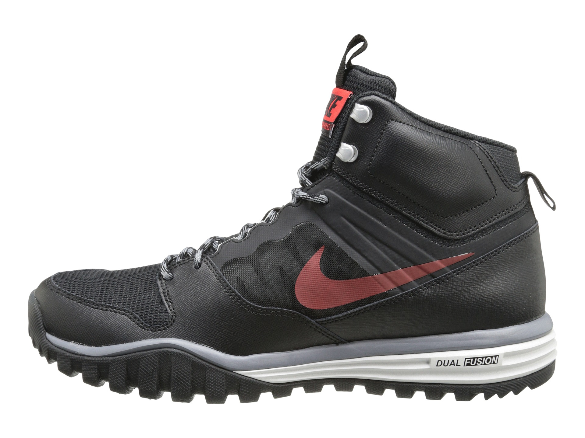 Nike Dual Fusion Hills Mid in Black for Men | Lyst