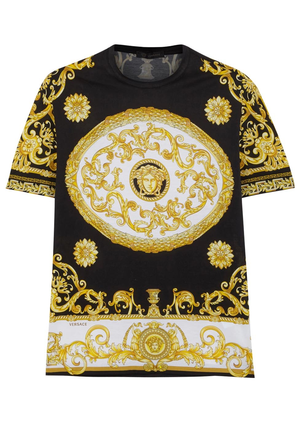 Versace T-shirt in Black for Men | Lyst