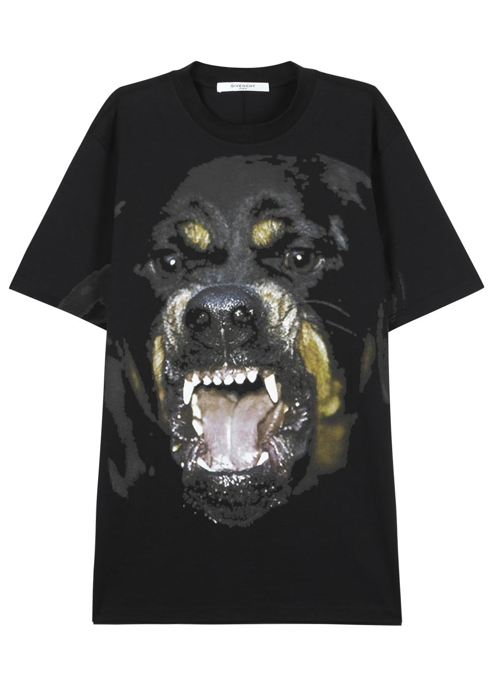 Givenchy Black Oversized Rottweiler T-Shirt in Black | Lyst