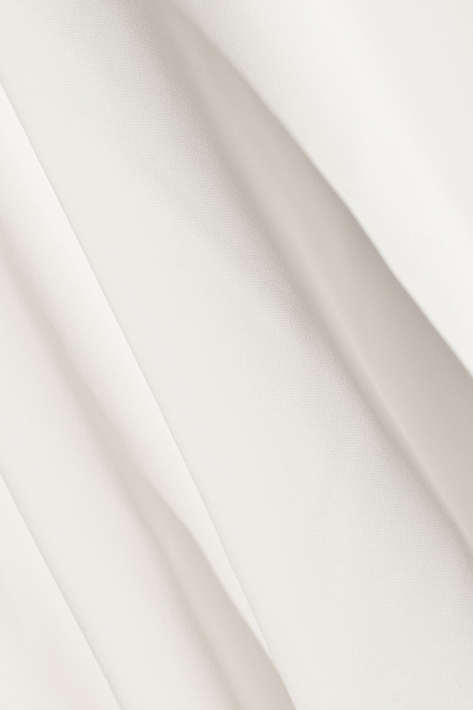 the row white gown