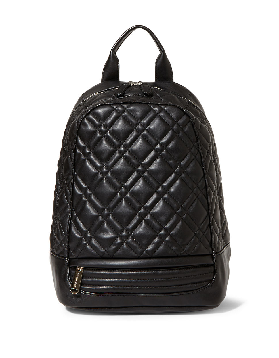 Steve Madden Quilter Faux Leather Backpack in Black - Lyst