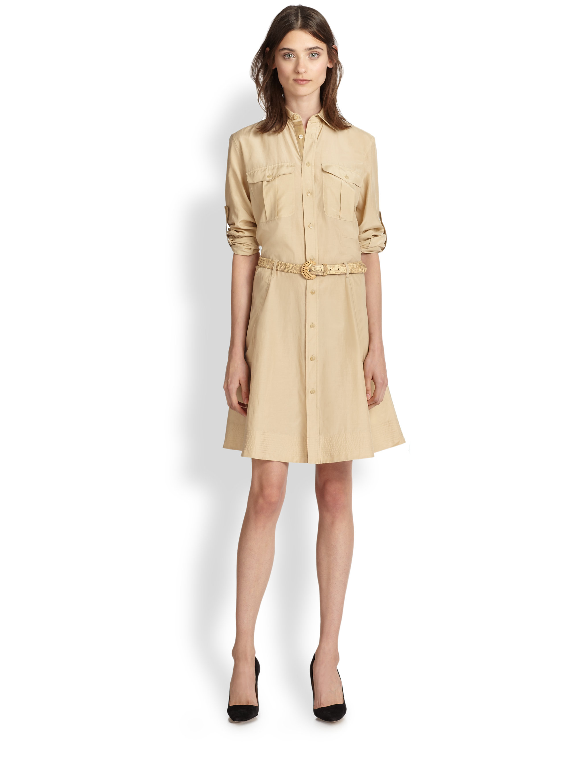 ralph lauren safari dress