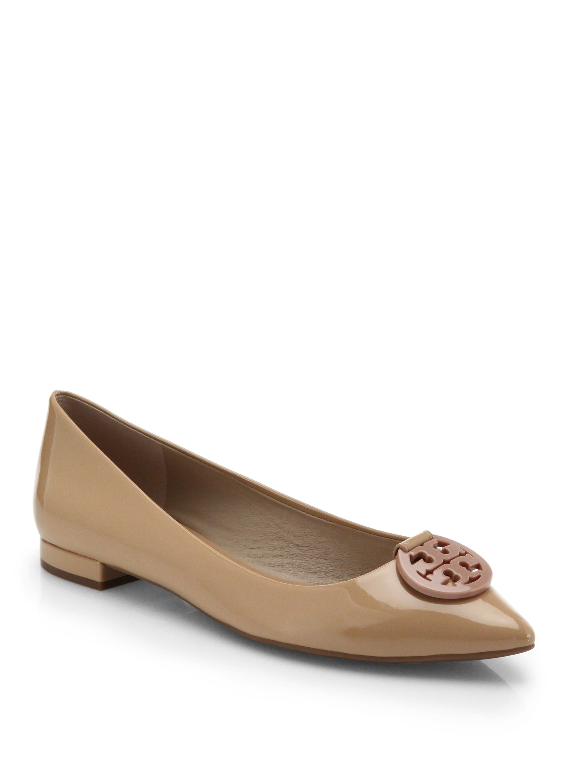 tory burch pointed flat