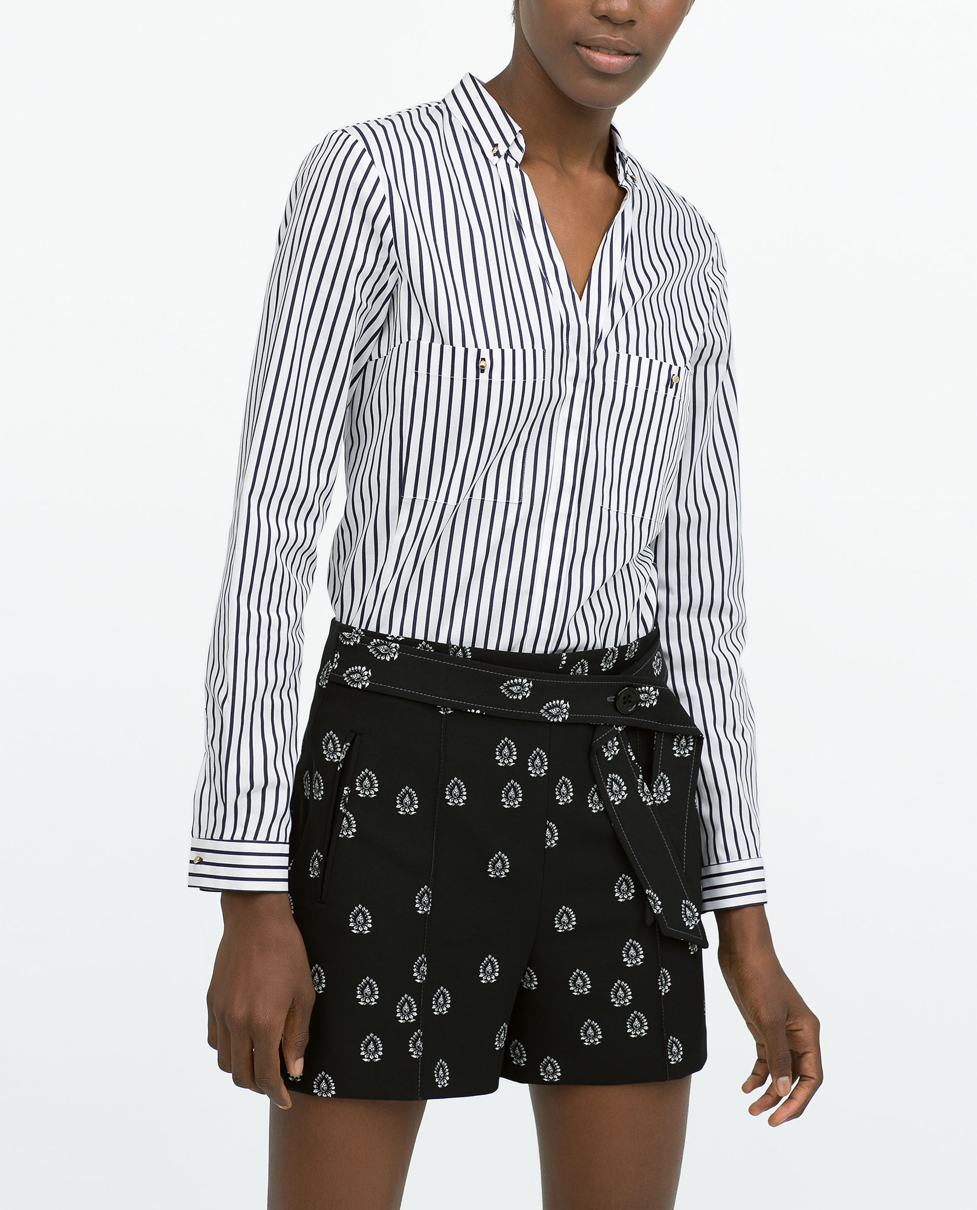 black pants with red and white striped zara