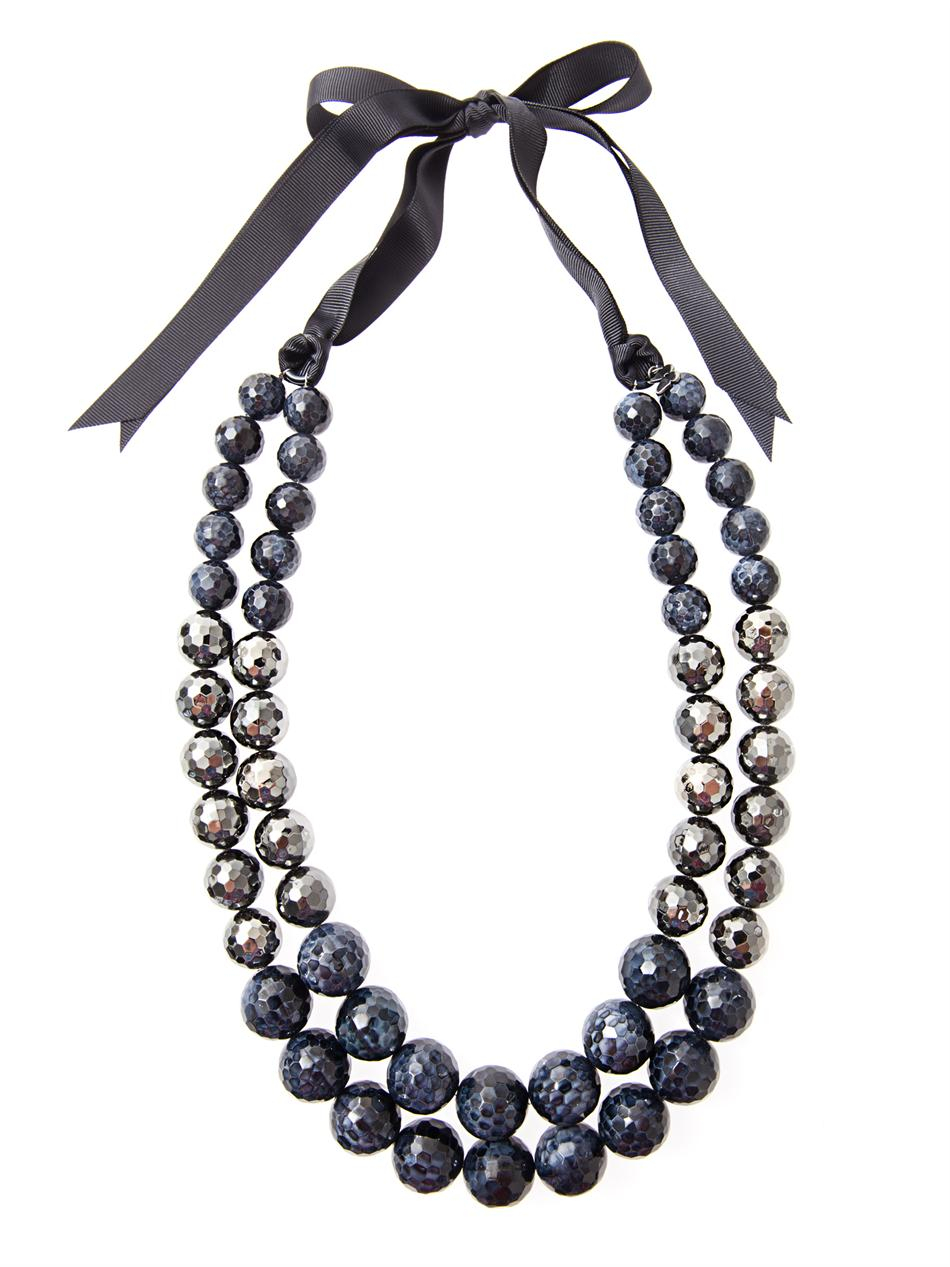 Weekend by Maxmara Lugano Necklace in Blue | Lyst