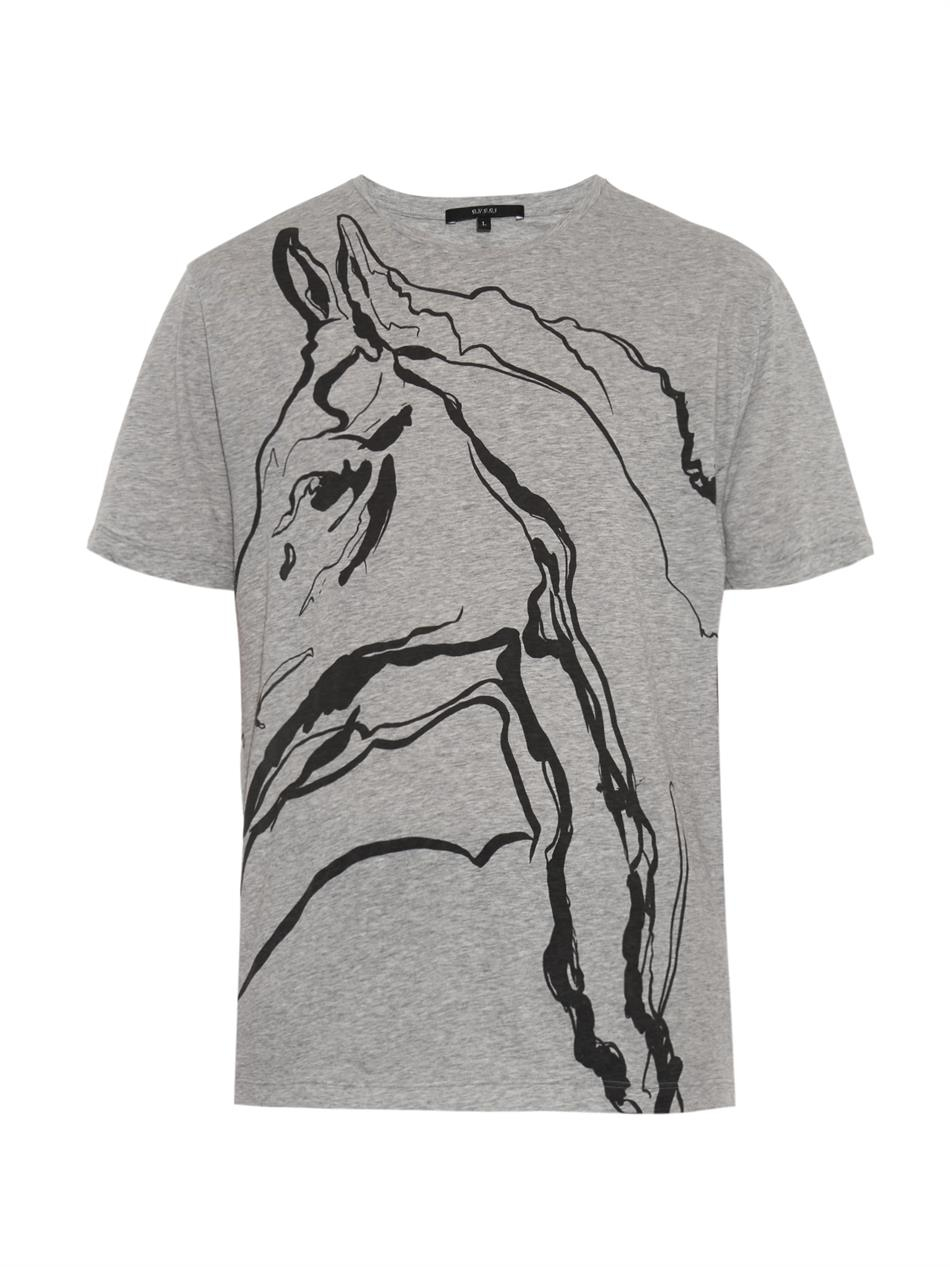 gucci horse t shirt
