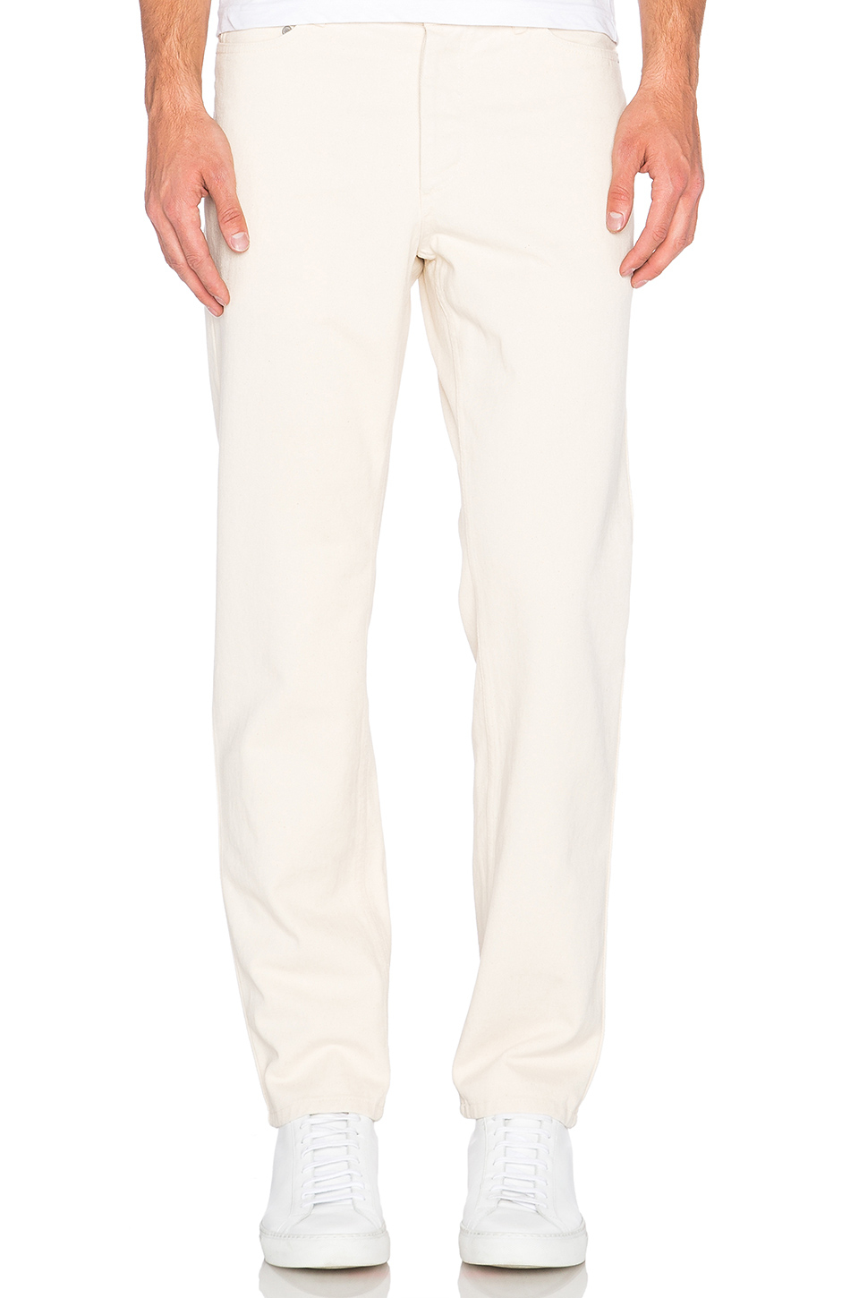 Norse projects Edvard Heavy Twill Pant in Natural for Men | Lyst