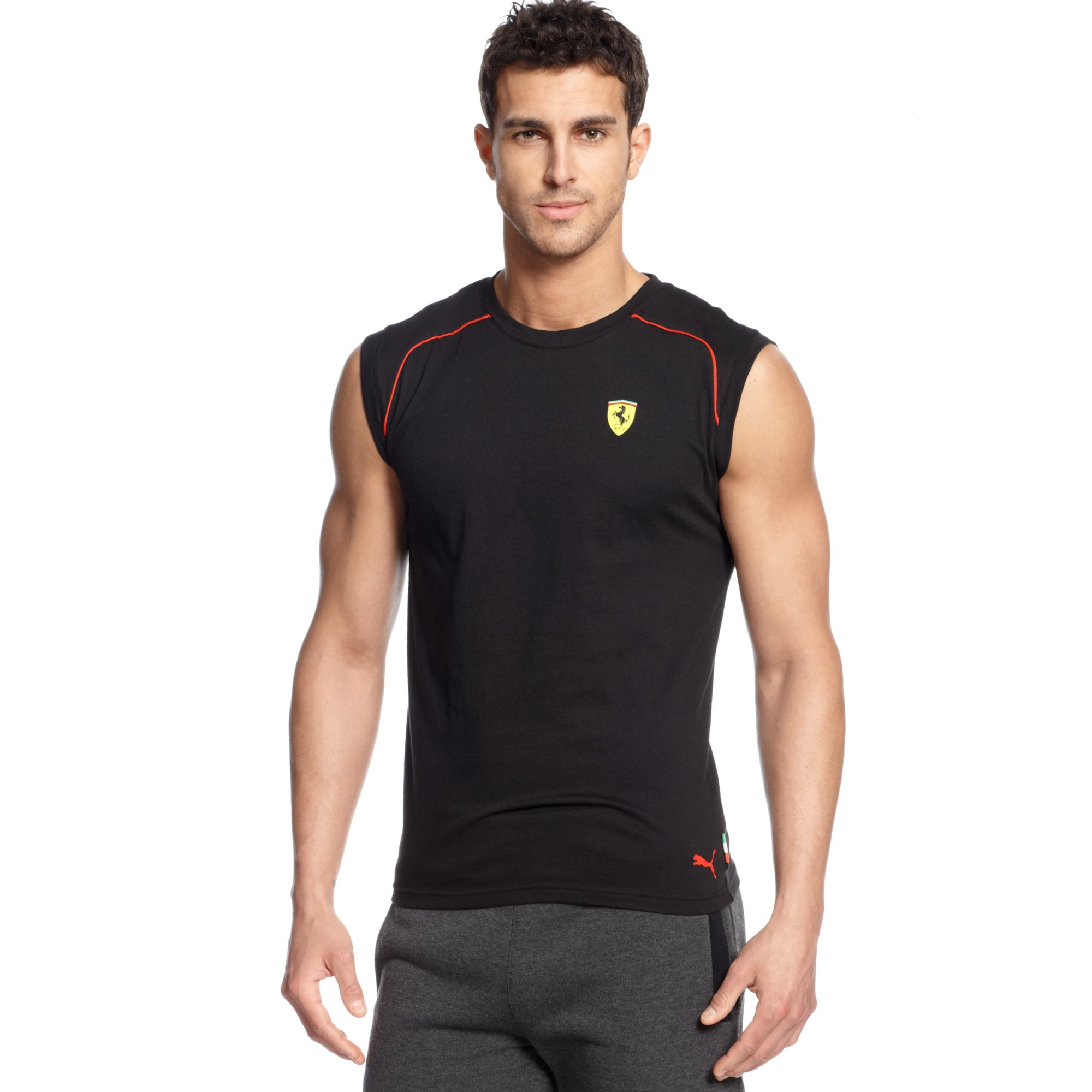puma sleeveless tee