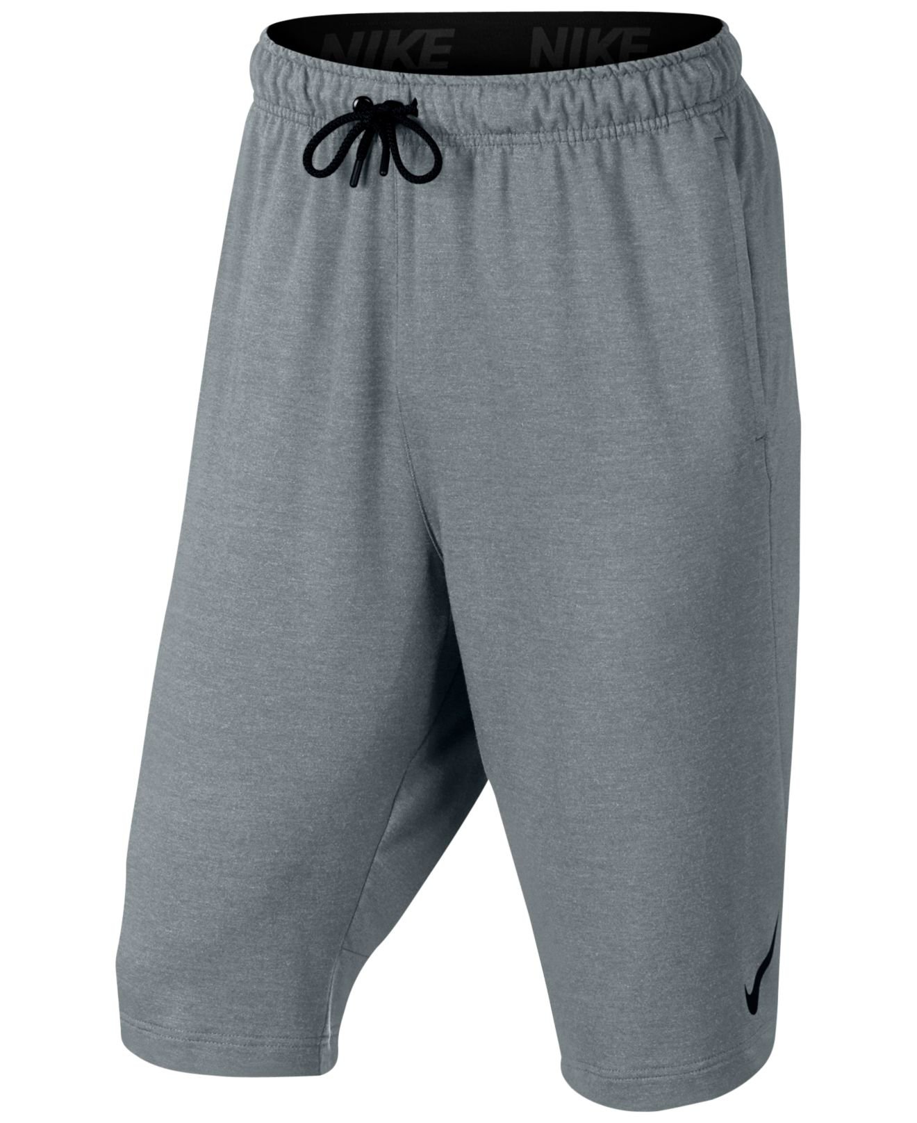 Inca Empire elektronisk væv Nike Men's Dri-fit Fleece Long Shorts in Gray for Men | Lyst