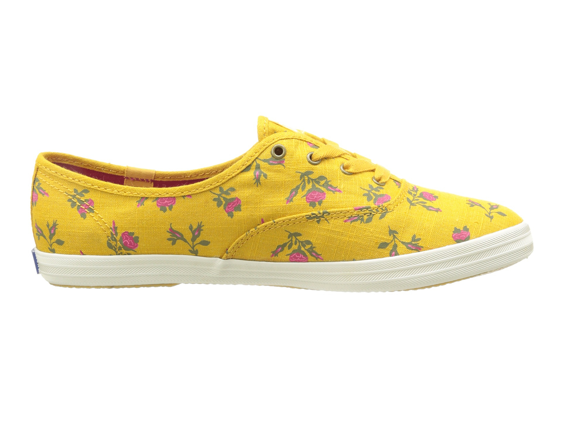 Keds Champion Floral in Mustard Yellow (Yellow) - Lyst