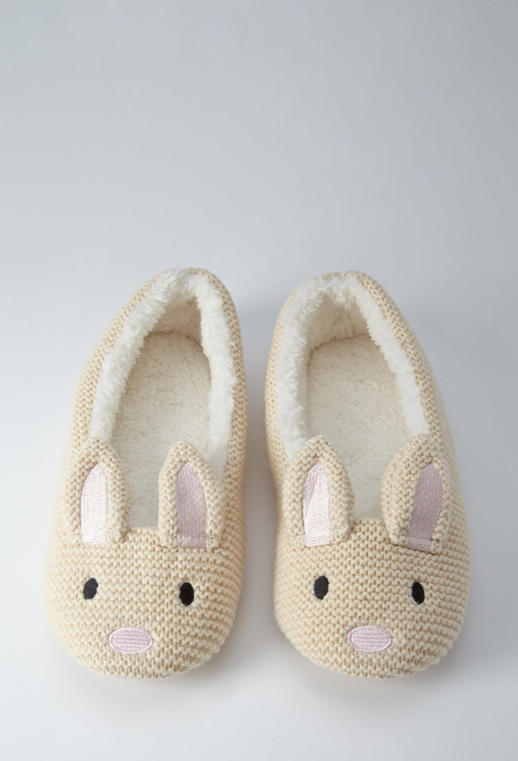 bunny slippers forever 21