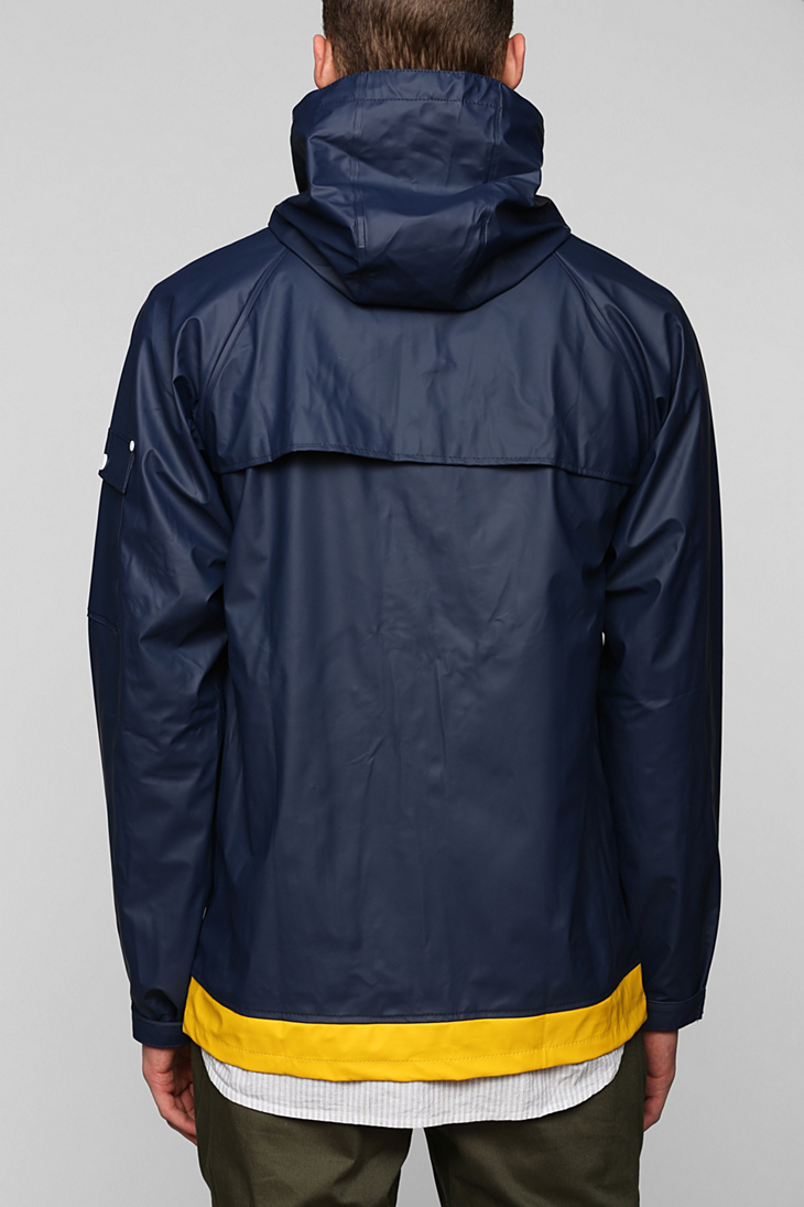 Lyst Native Youth Contrast Trim Fisherman Jacket in Blue for Men