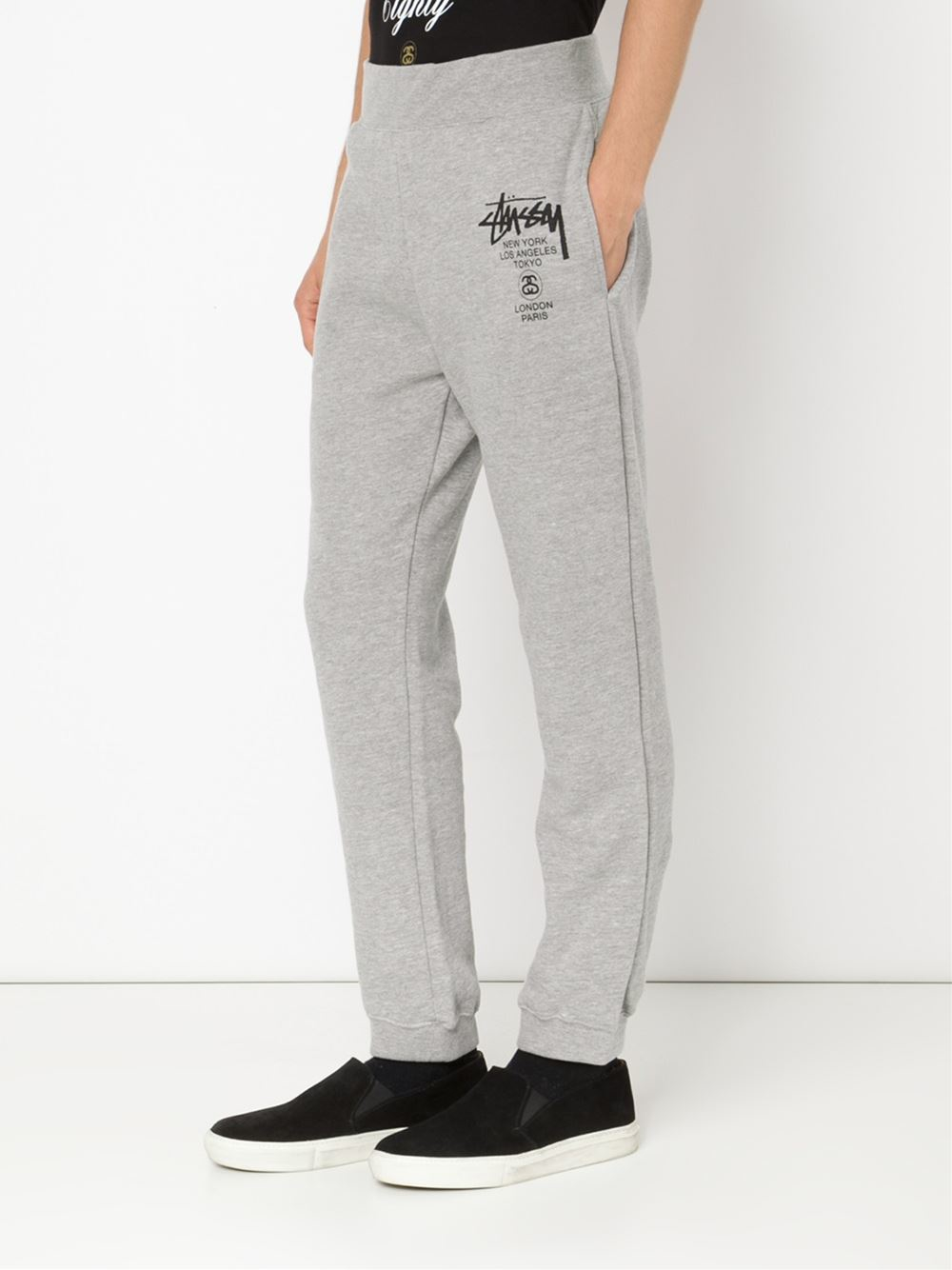 stussy tracksuit bottoms