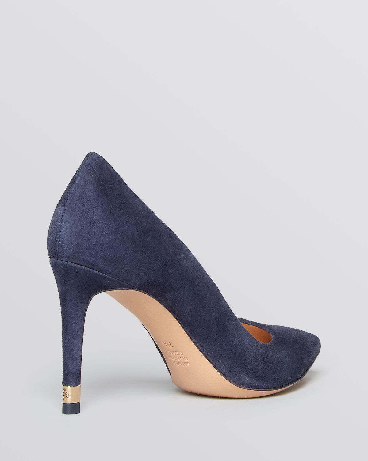 Tory Burch Pointed Toe Pumps - Greenwich High Heel in Blue | Lyst