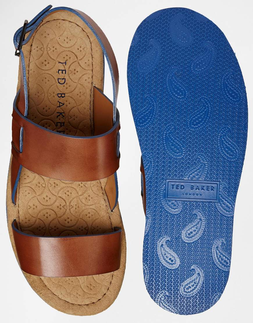 ted baker blue sandals