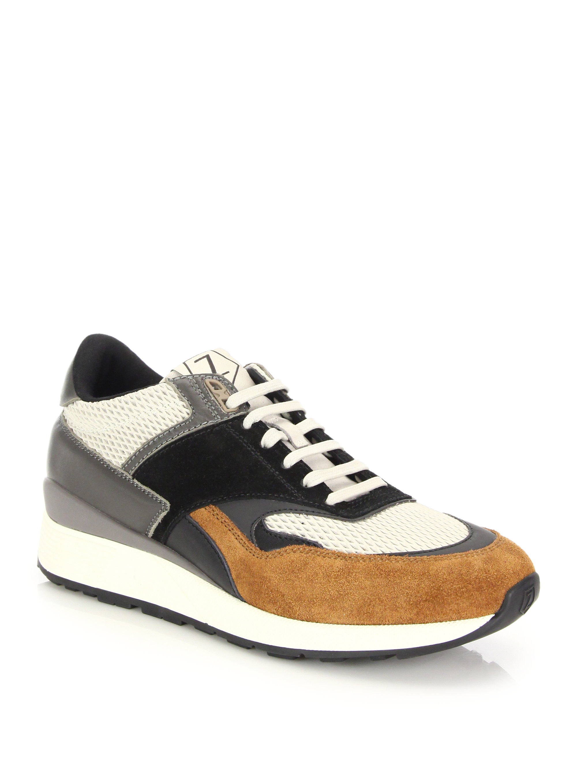 Z Zegna Techmerino Racer Sneakers for Men Lyst