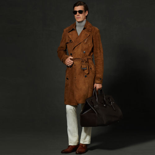ralph lauren purple label coat