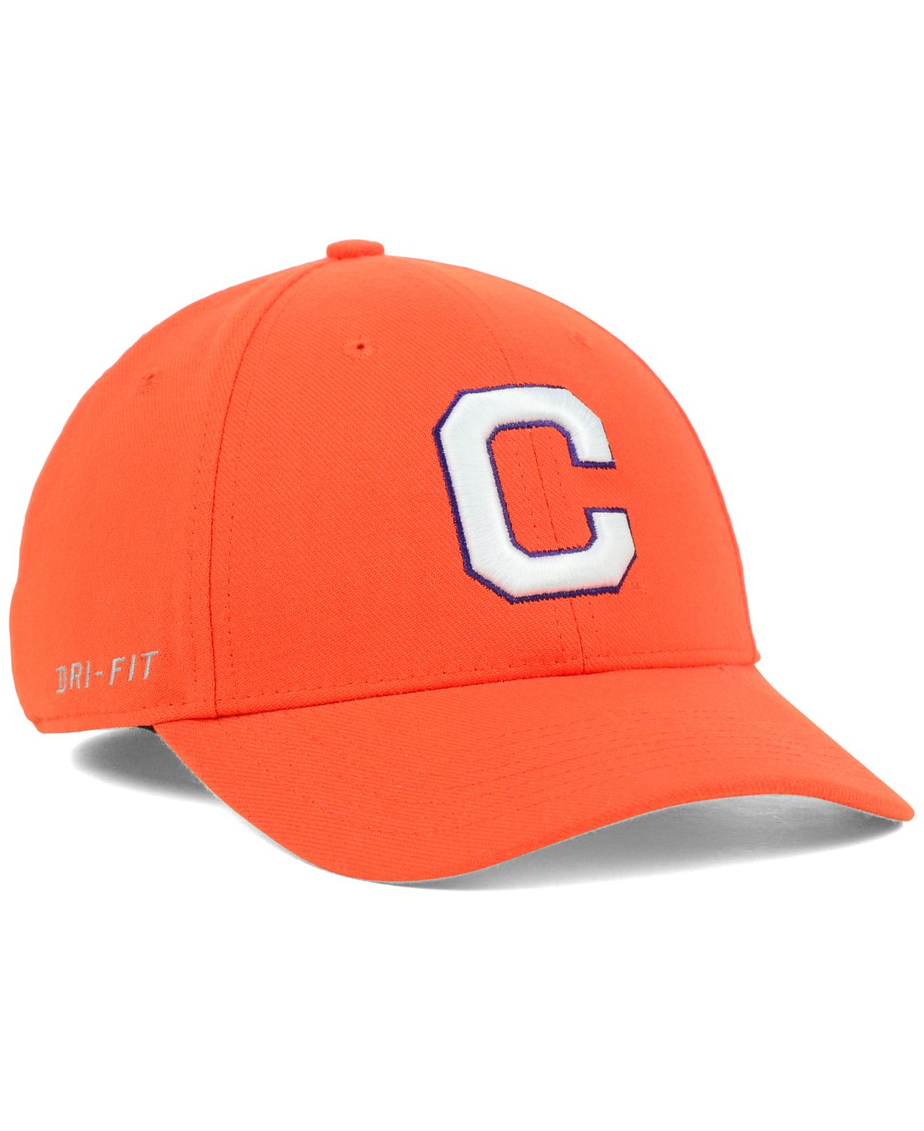 Nike Clemson Tigers Dri-Fit Swooshflex Cap in Orange for Men | Lyst