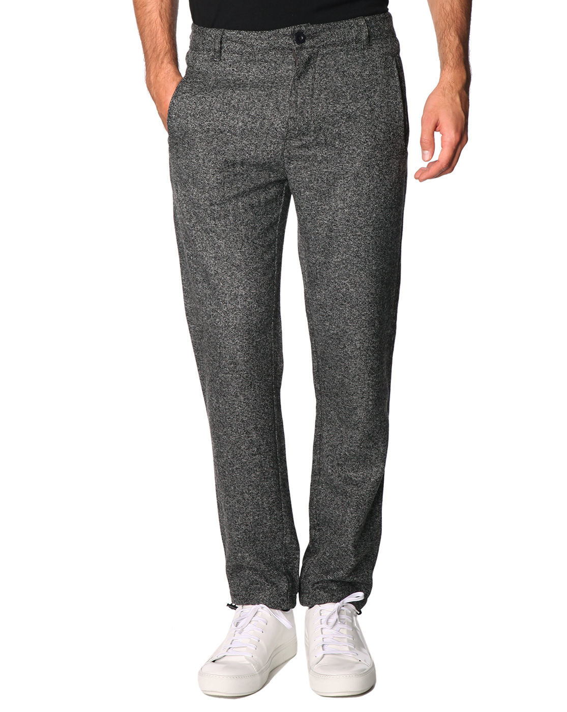 La panoplie Grey Tweed Trousers in Gray for Men Lyst