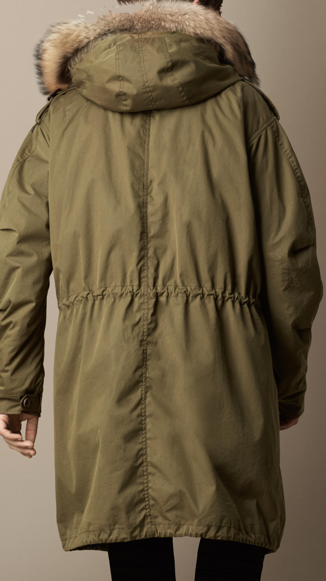 burberry showerproof parka