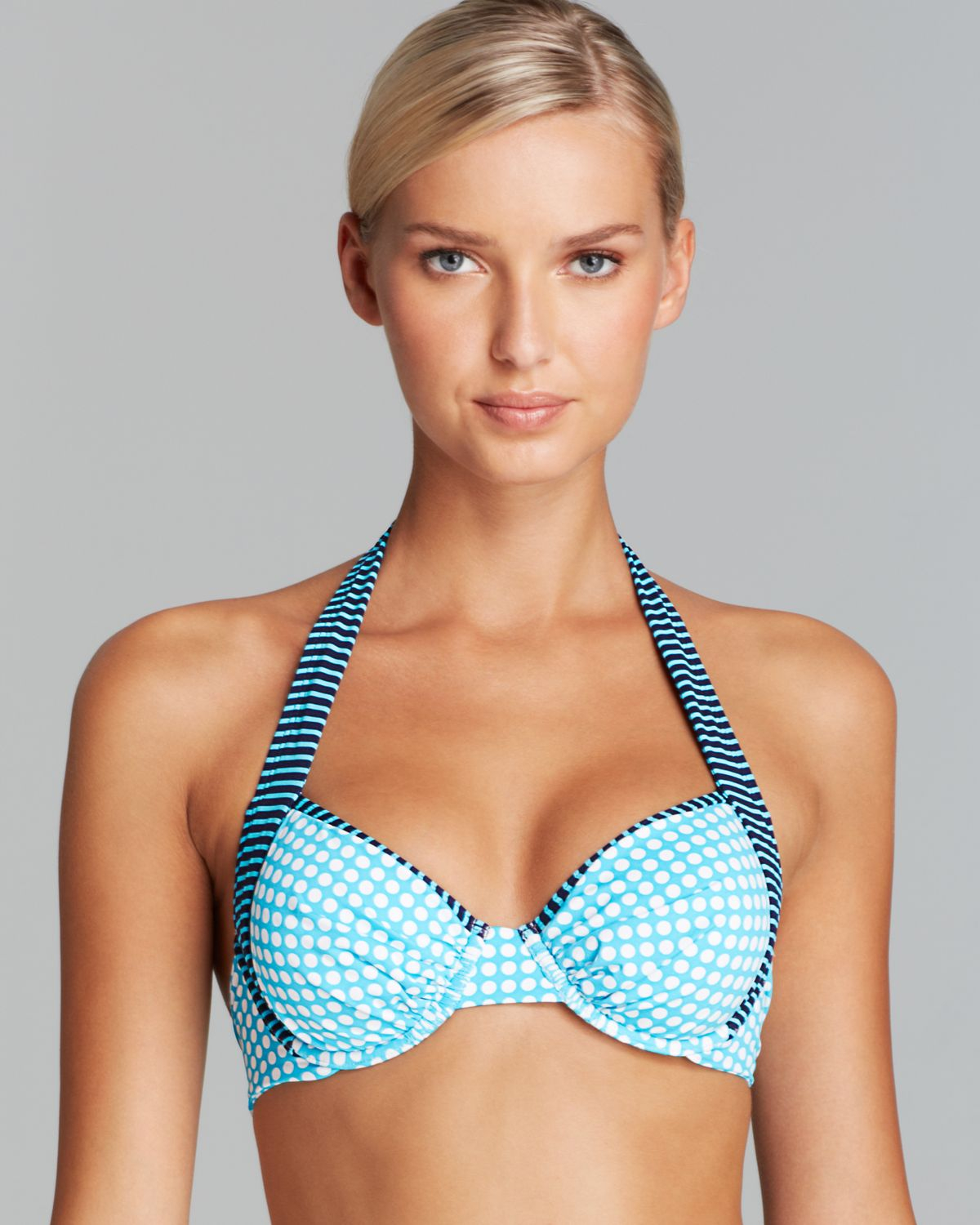 underwire halter bikini