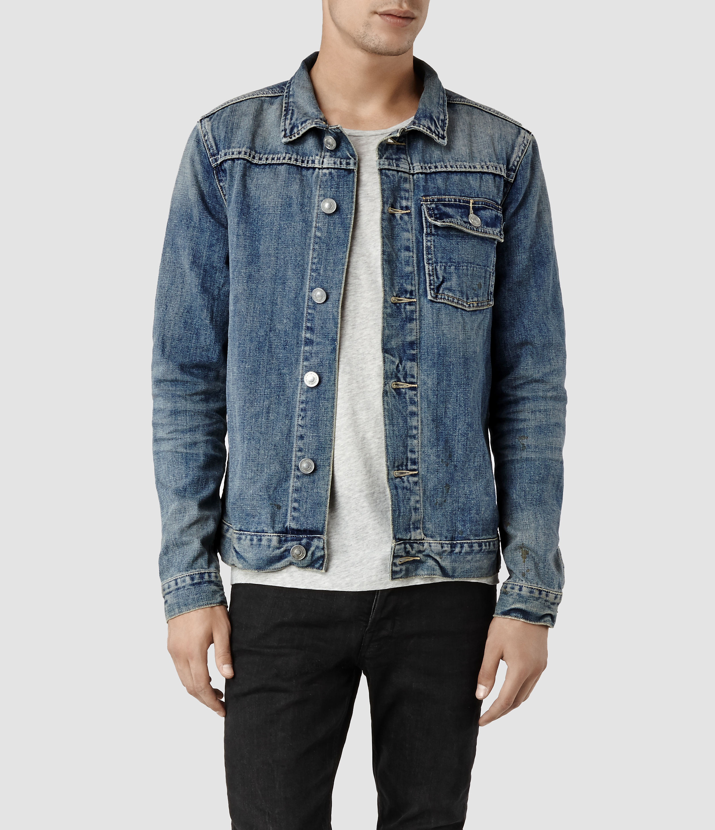 all saints inverness denim jacket