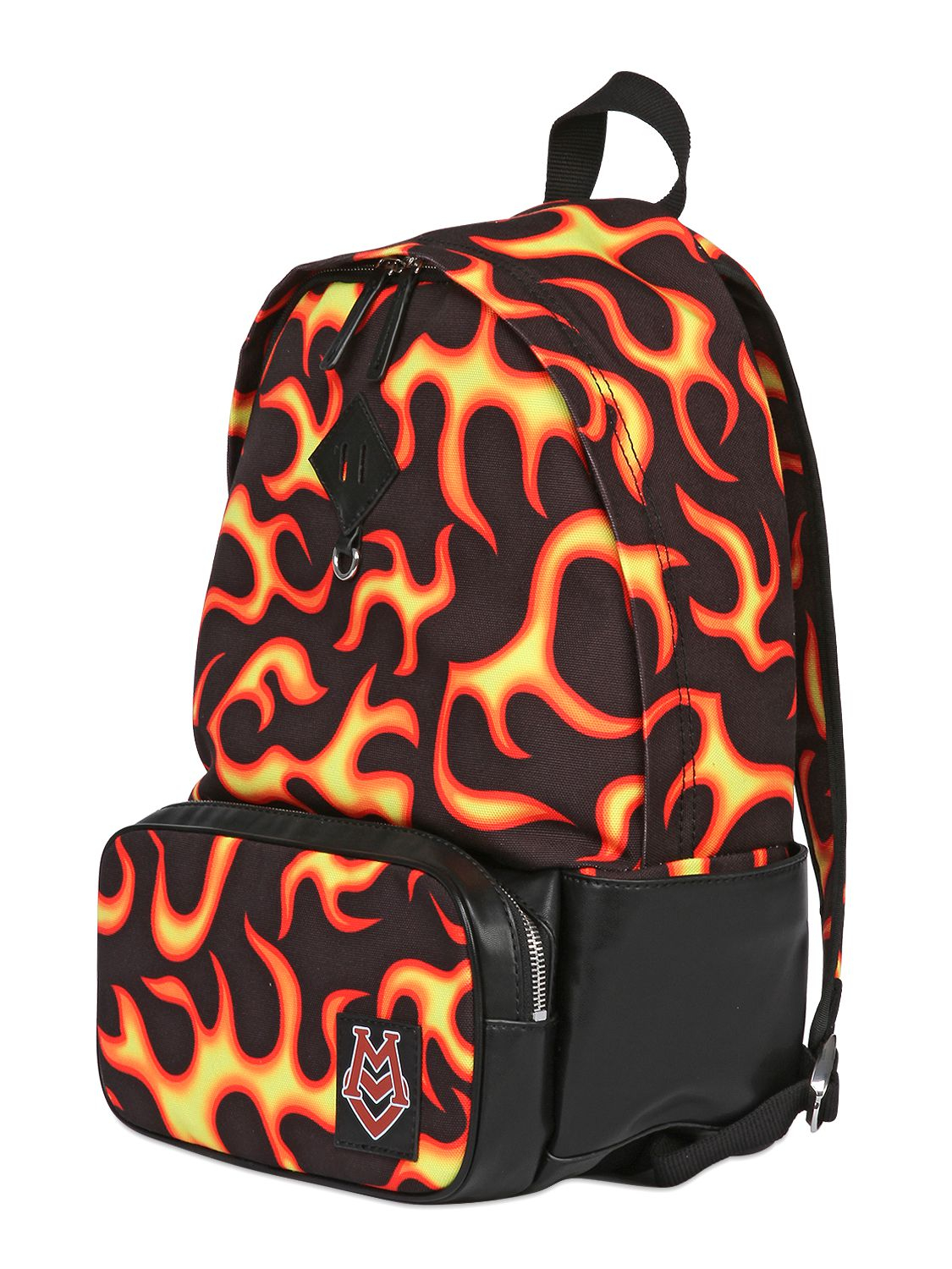 moschino flame backpack