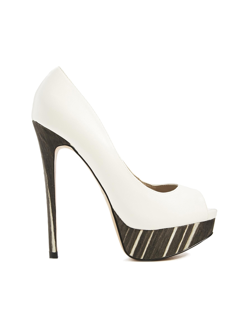 aldo white pumps