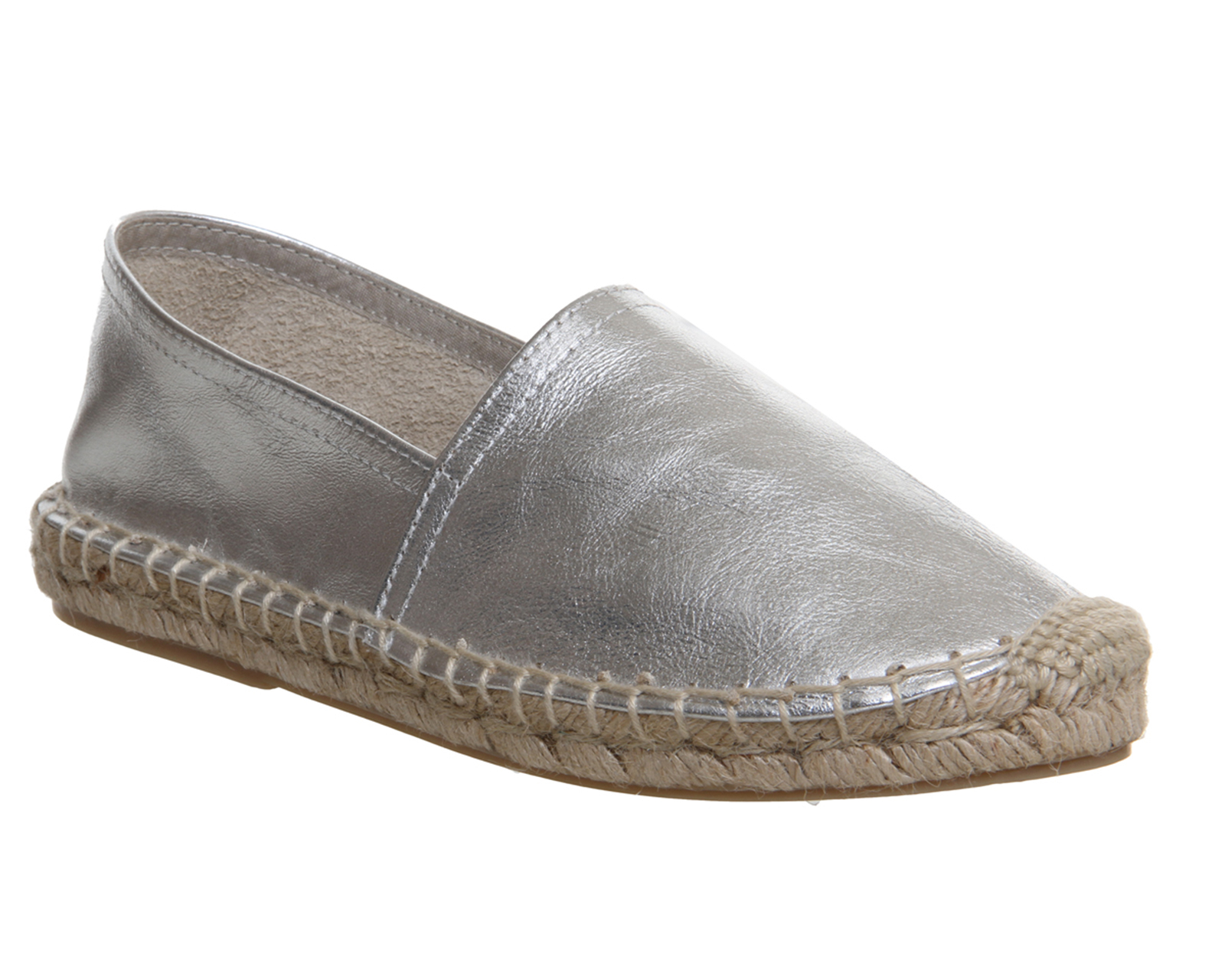 Office Lighthouse Espadrilles in Silver | Lyst