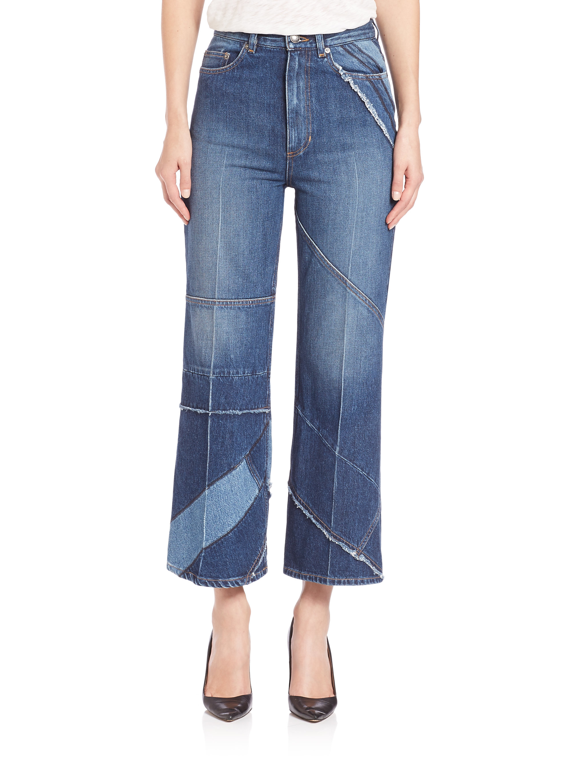 marc jacobs wide leg jeans
