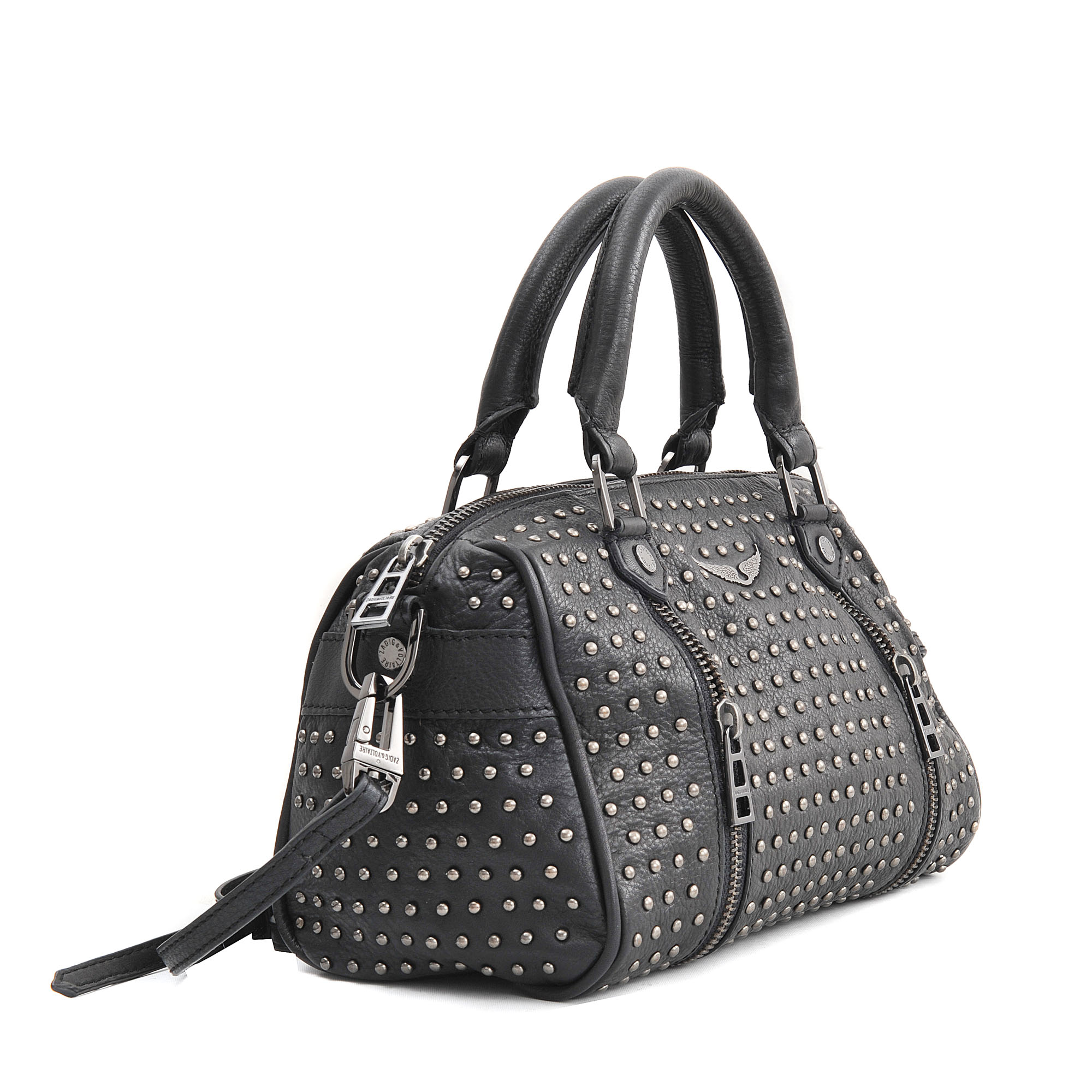 Zadig & Voltaire Xs Sunny Studs Bag in Gray