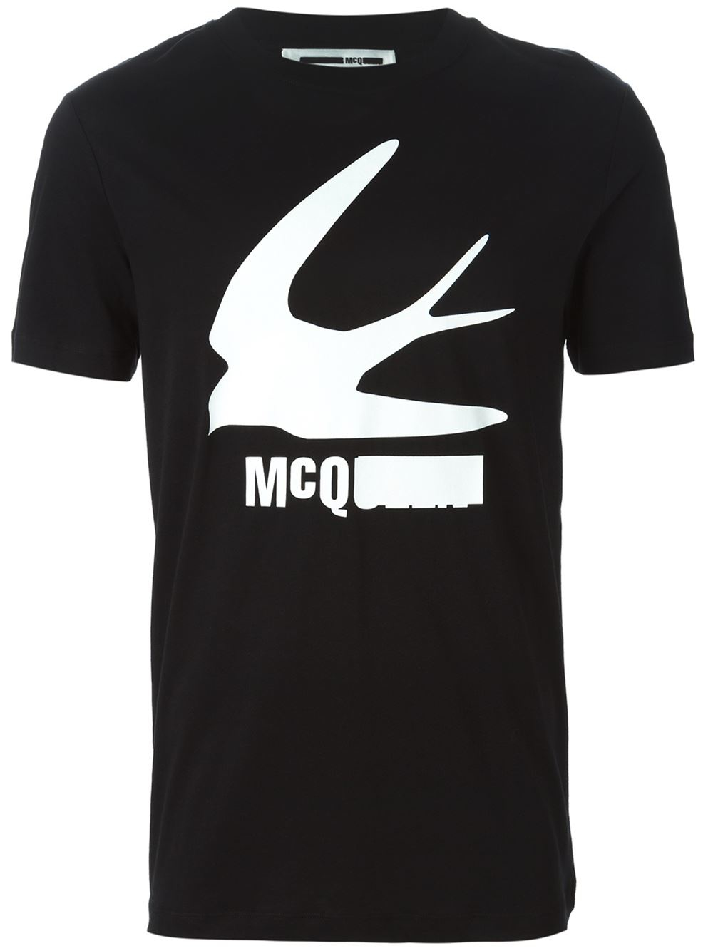 Mcq alexander mcqueen Printed T-shirt in Black for Men | Lyst