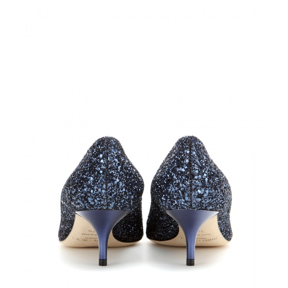 Jimmy Choo Sparkle Blue Shoes Jimmy Choo Sparkle Blue Shoes