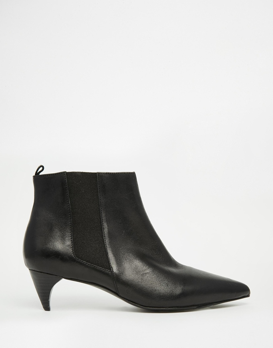 faith mid heel chelsea boot