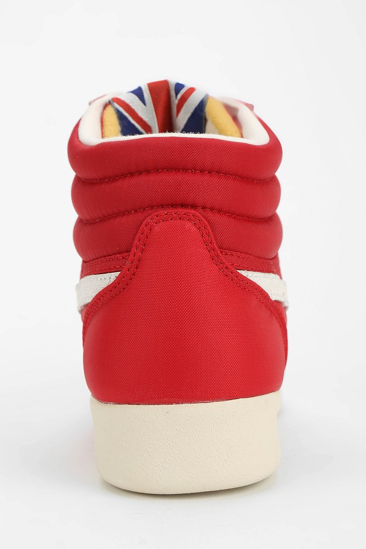 red reebok freestyle high top