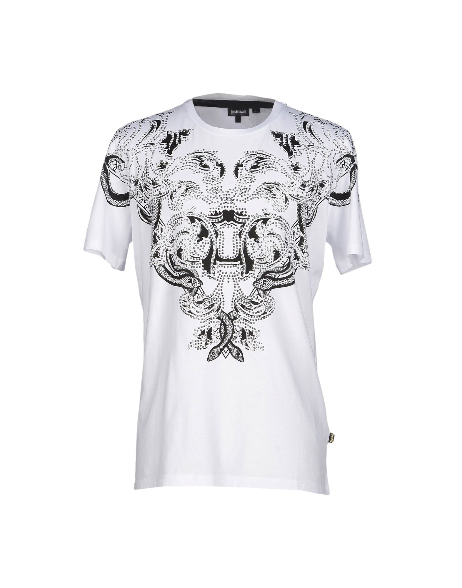 Lyst - Just Cavalli T-shirt in White for Men
