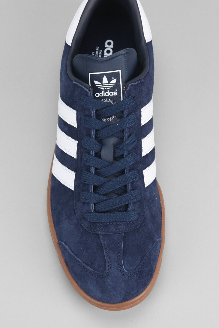 adidas Hamburg Sneaker in Navy (Blue) for Men | Lyst