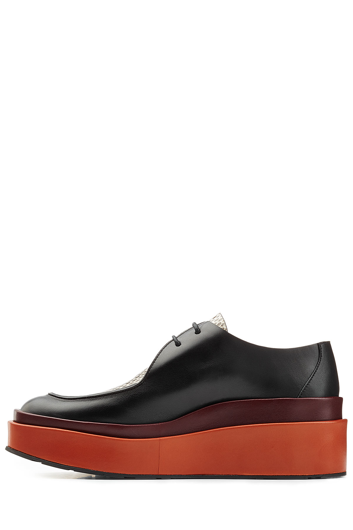 jil sander oxford shoes jil sander snakeskin paneled platform oxford shoes in jil sander oxford shoes jil sander snakeskin paneled platform oxford shoes in