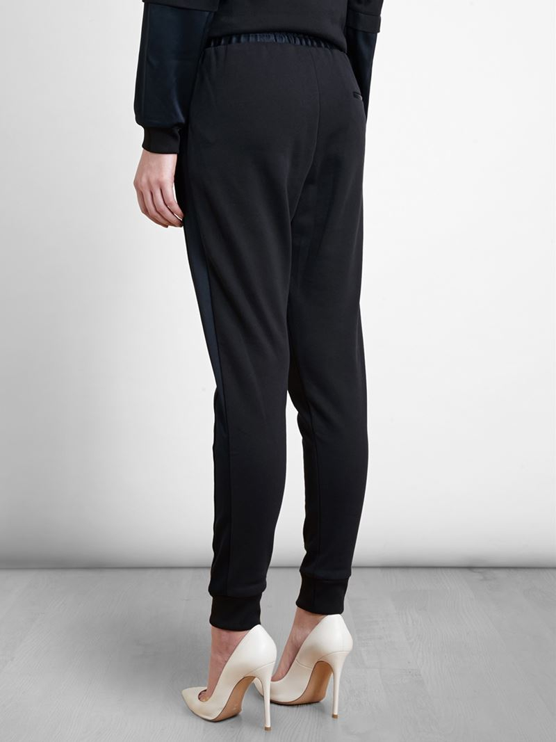 3.1 Phillip Lim Satin Band Sweatpants in Grey (Gray) Lyst