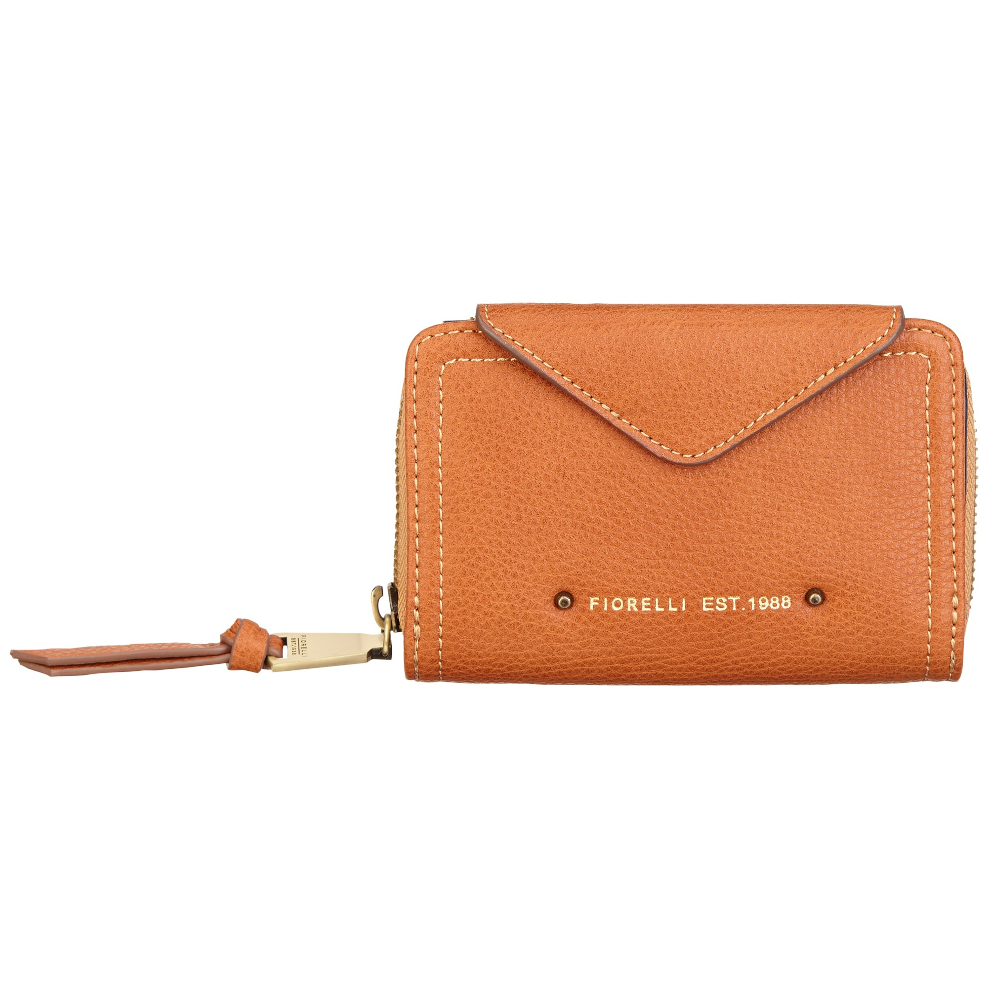 small tan purse