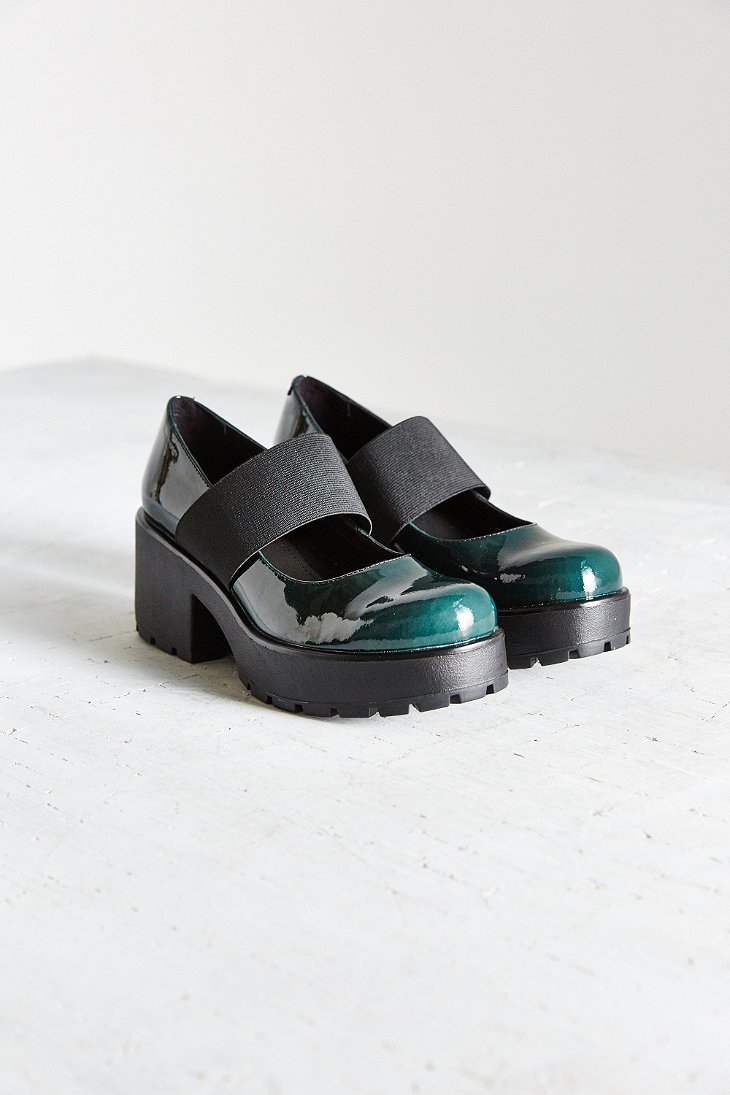 Vagabond Dioon Mary Jane Shoe in Green - Lyst