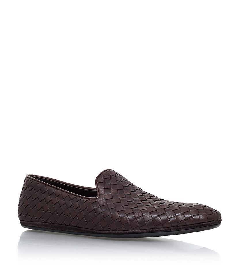 woven loafer bottega veneta woven intrecciato loafer in brown for woven loafer bottega veneta woven intrecciato loafer in brown for