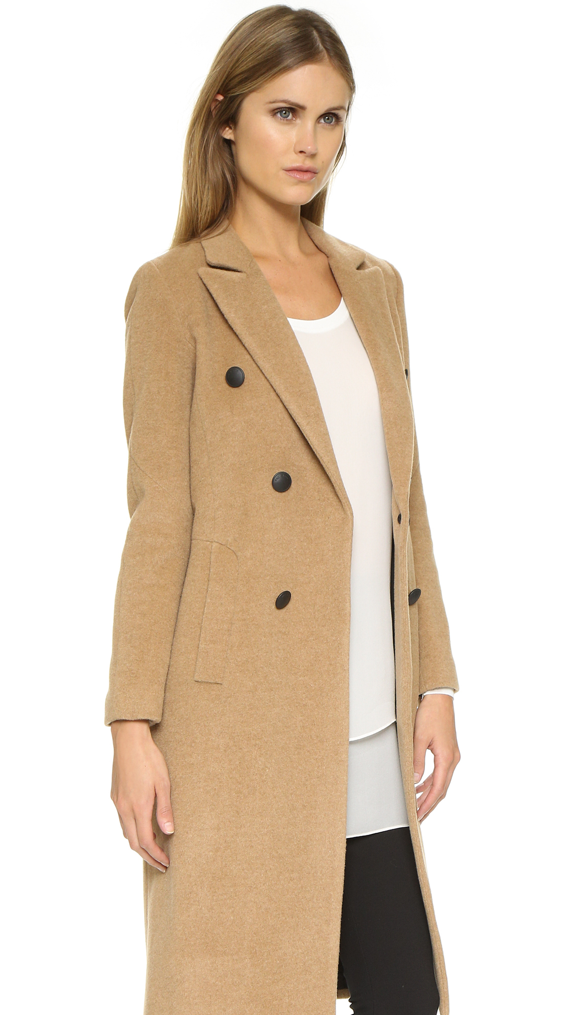 Rag & Bone Faye Coat in Brown Lyst