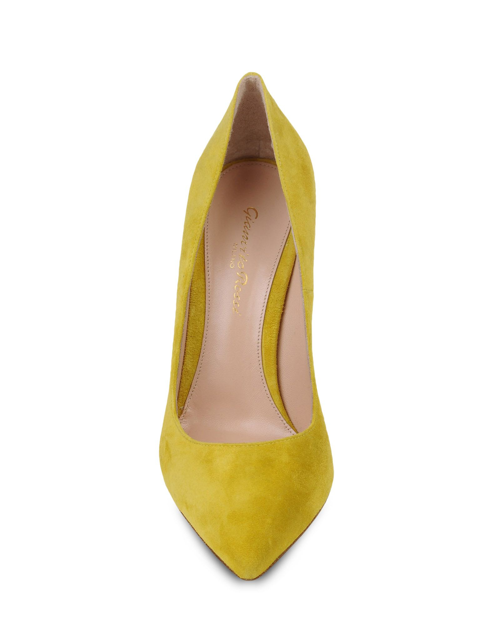 Gianvito Rossi Pumps in Yellow Lyst