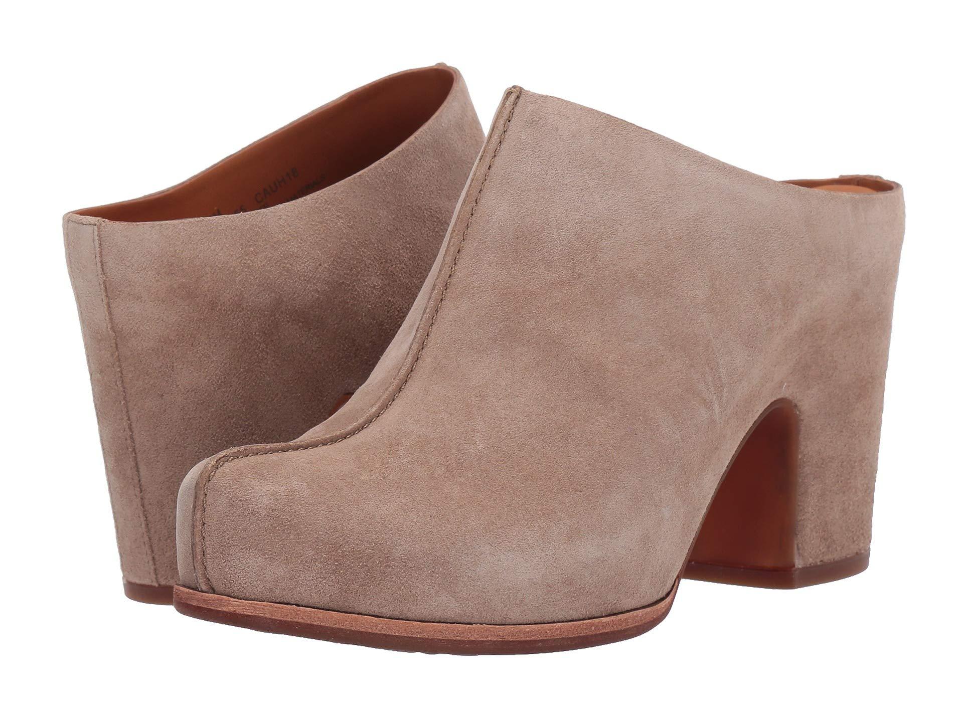 kork ease sagano clog dark brown