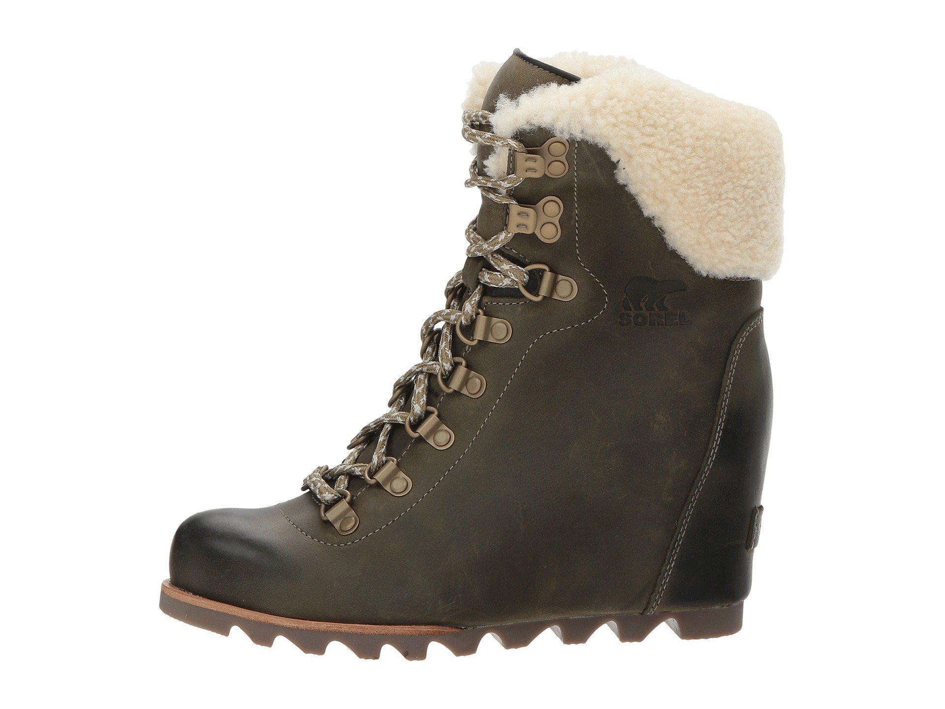 sorel conquest wedge boots